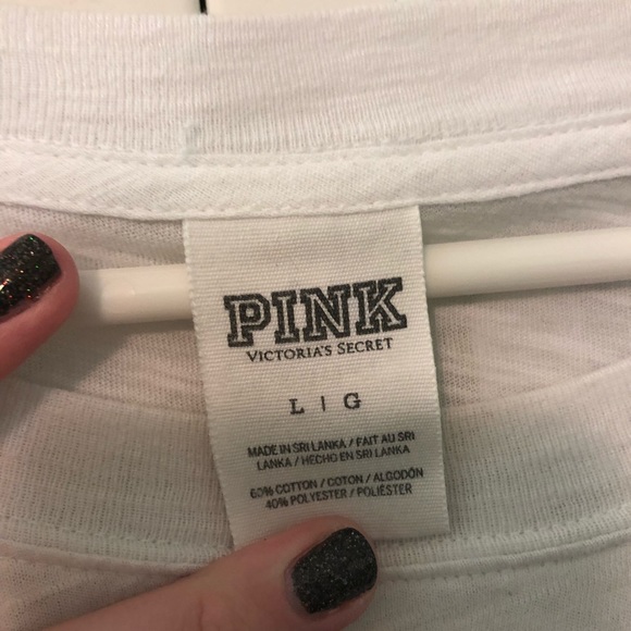 Victoria’s Secret PINK long sleeve tee shirt - Picture 3 of 3
